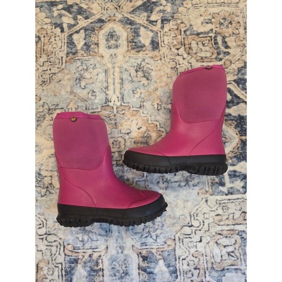 Bogs Other - Bogs Stomper Neoprene Toddler‎ Size 12 Pink Pull On Winter Snow Boots